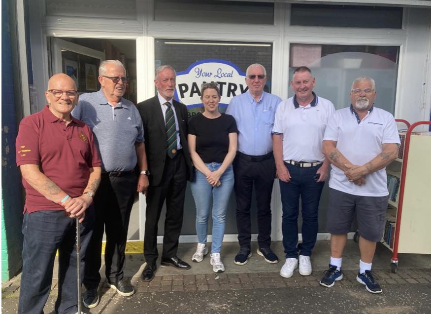 Front view of Lodge Water of Leith building